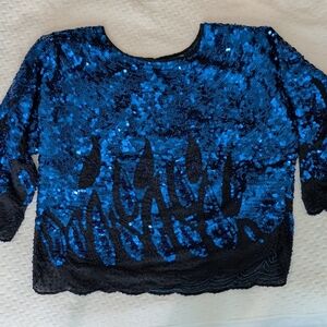 Beautiful Sequined Blouse From Hong Kong